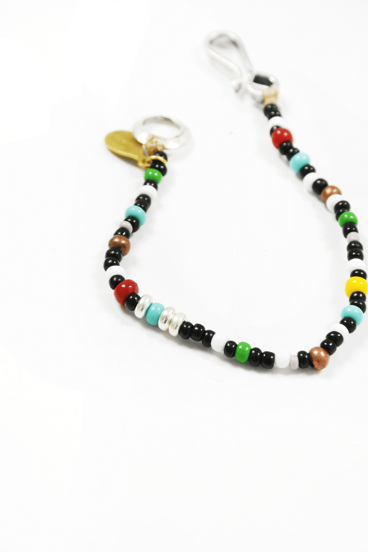 Murano Glass Beads Bracelet / Full Moon