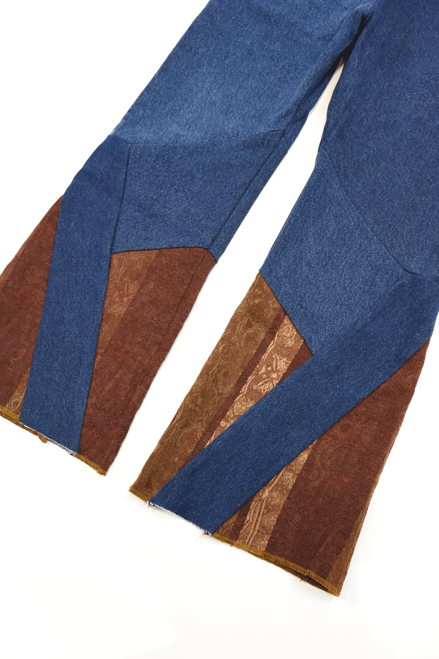 circa make gobeclin cutback hem denim pants