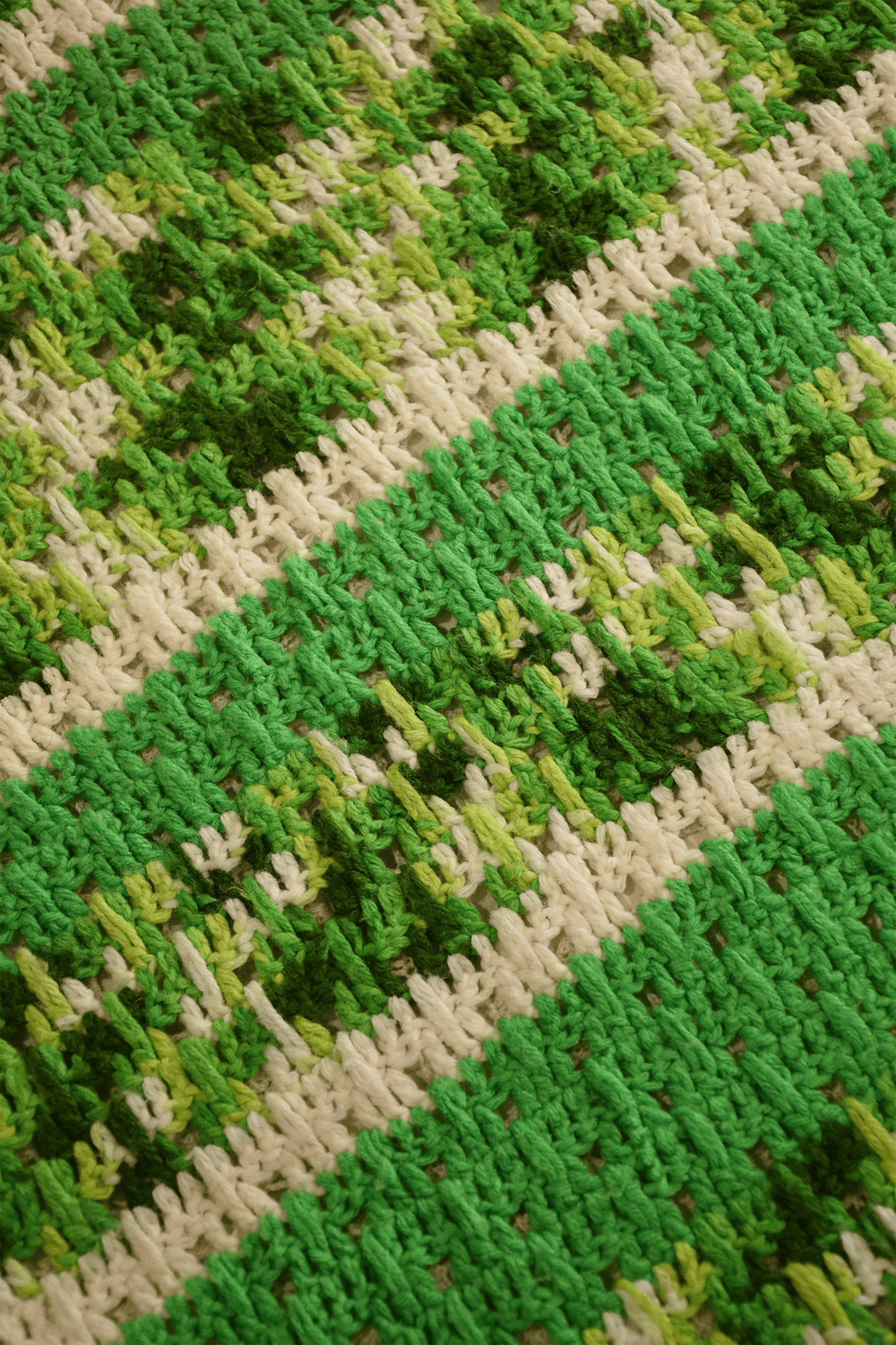 Vintage Crochet Rug No.6
