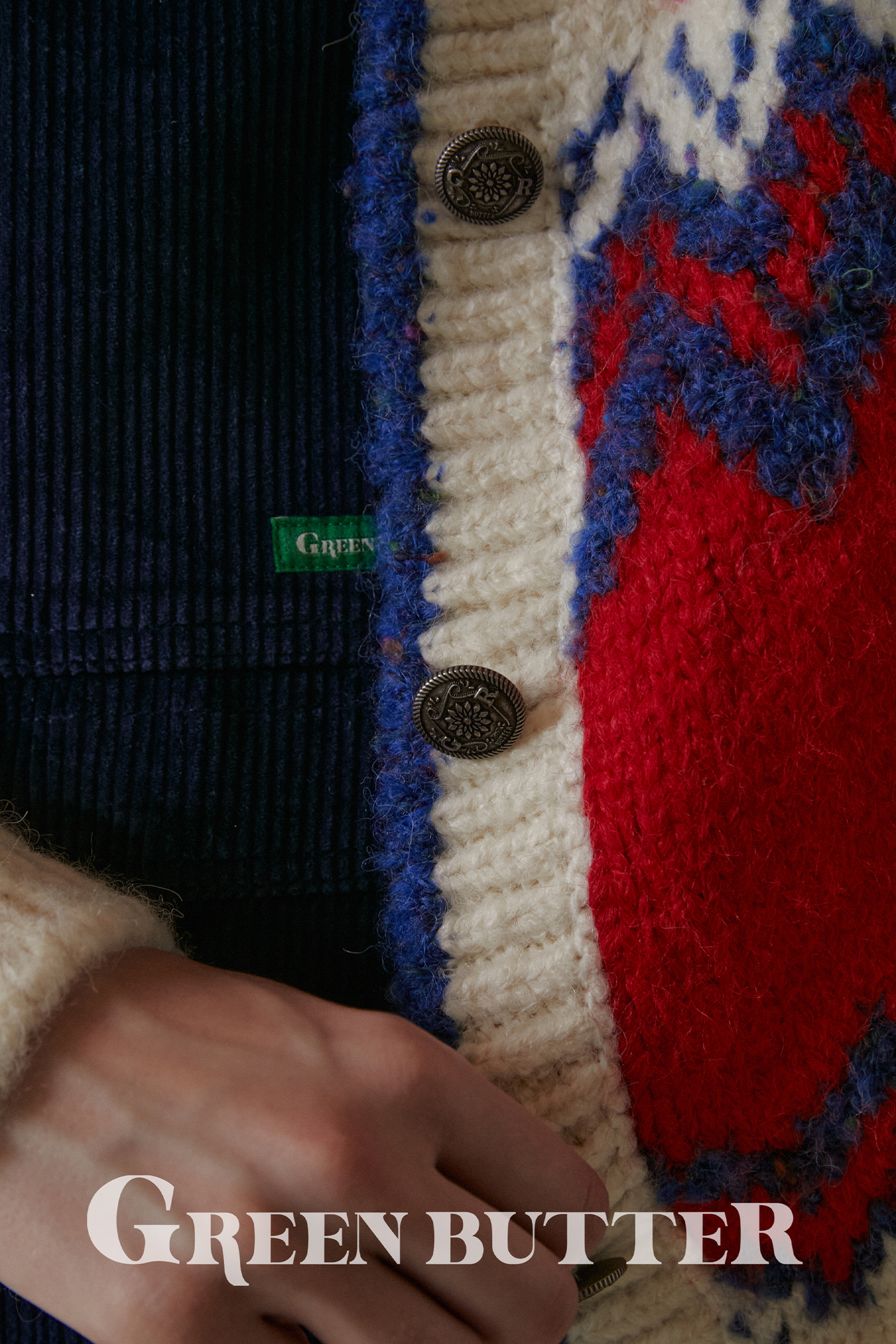 Boucle Nordic Cardigan