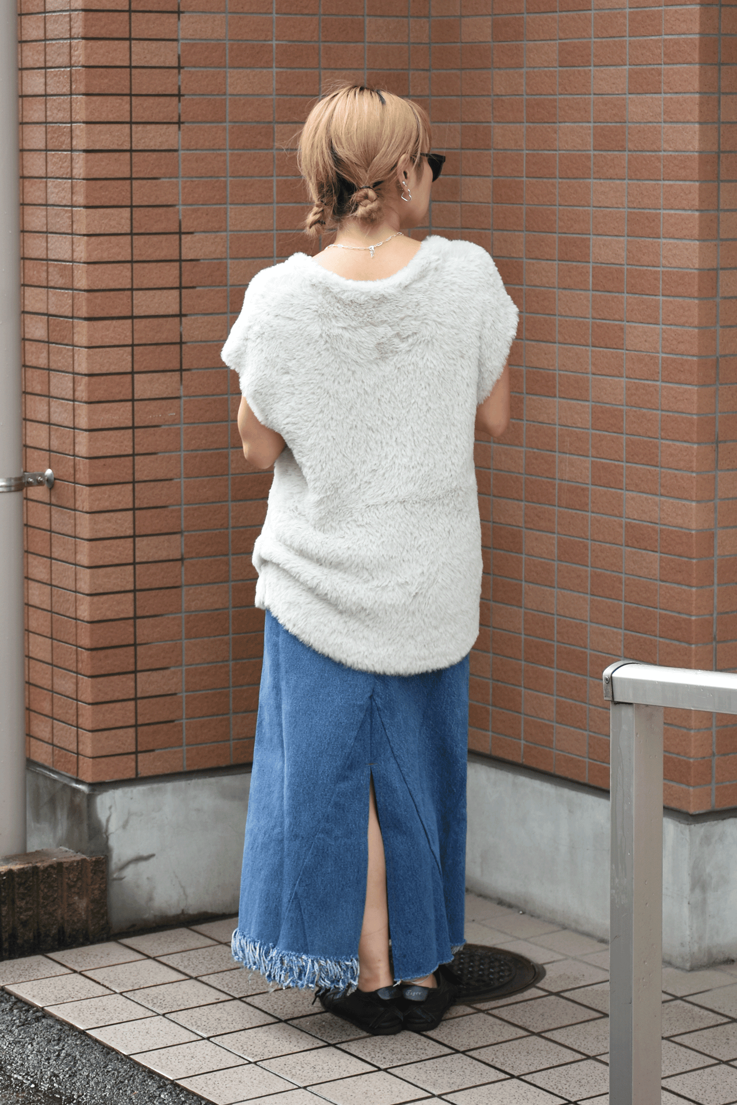 Fur Like French Knit