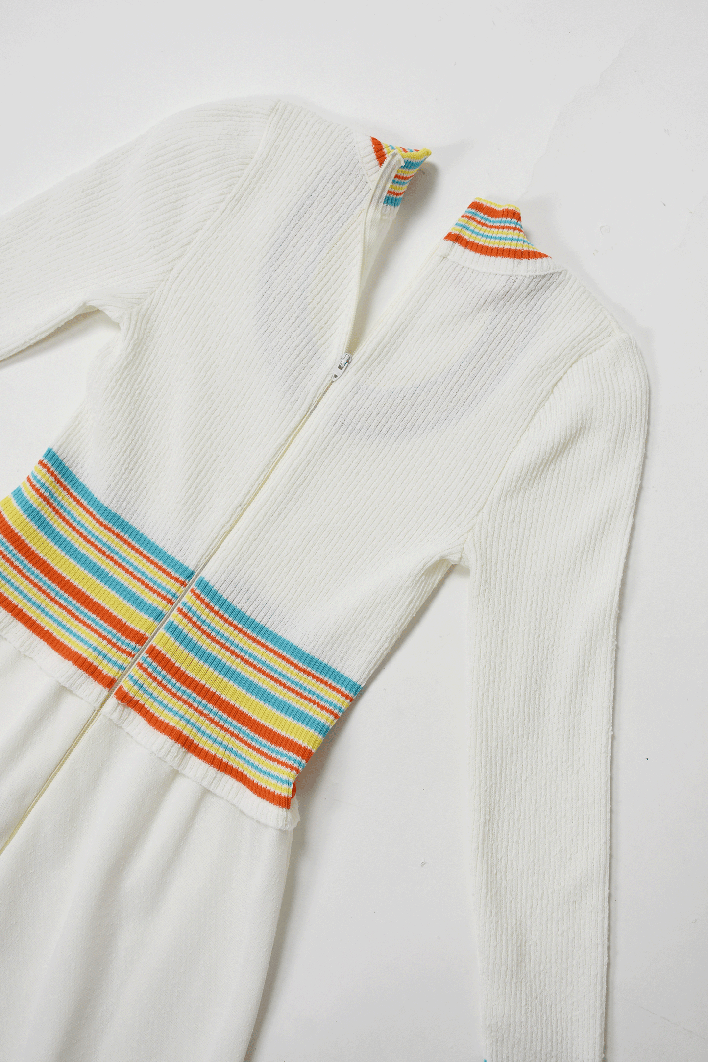 70's Vintage Rib Knit Dress