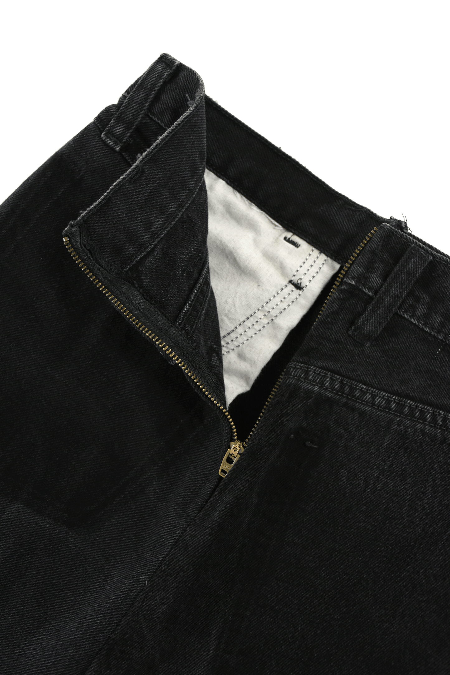 circa make long denim skirt