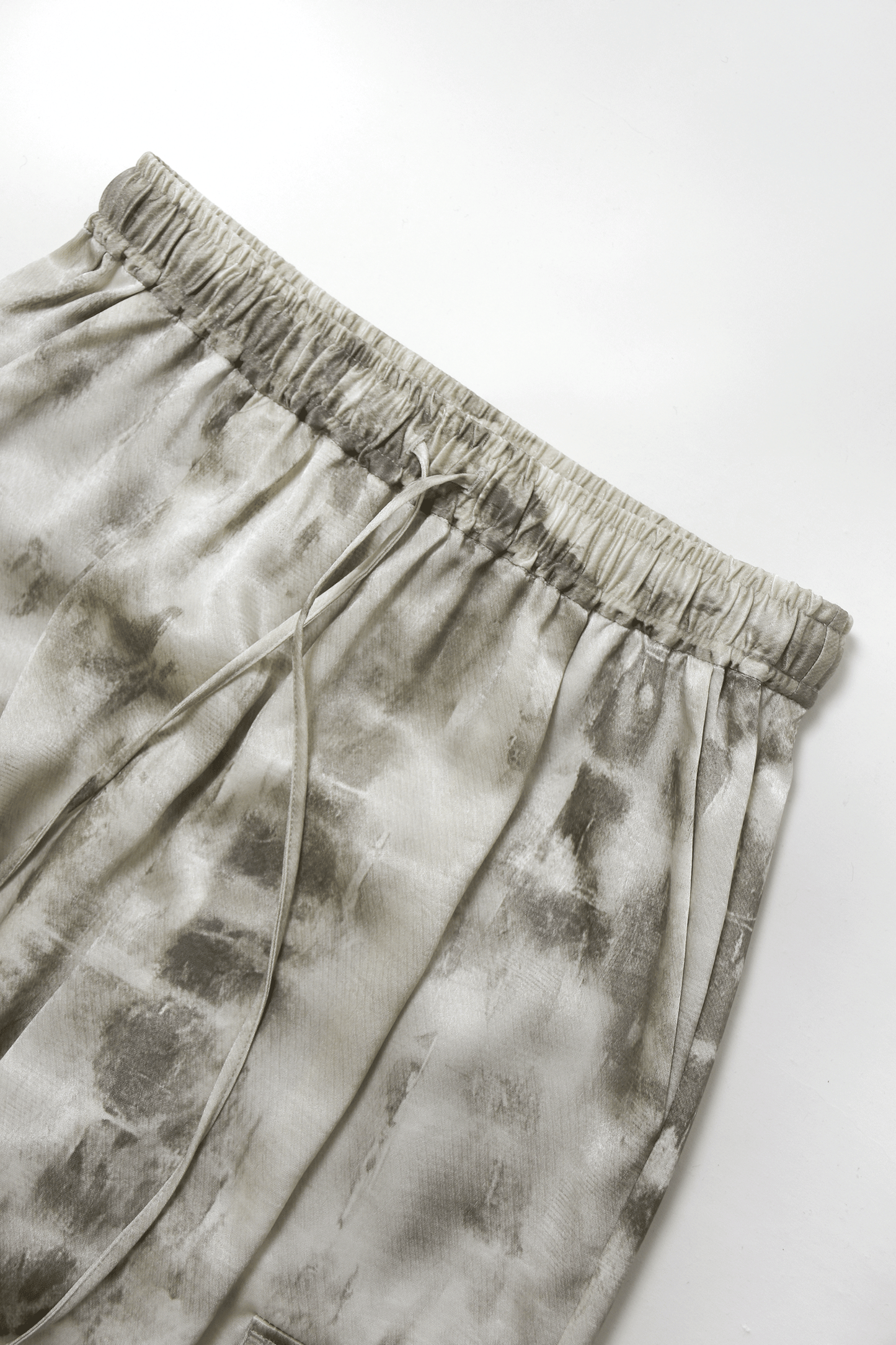 High waisted washed pants