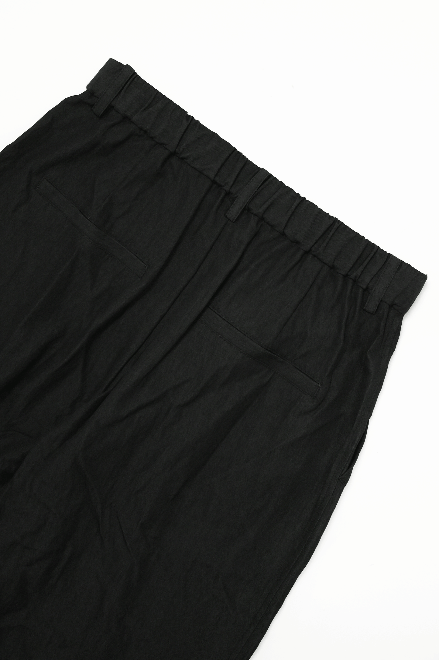 Relaxed Twill Tuck Pants