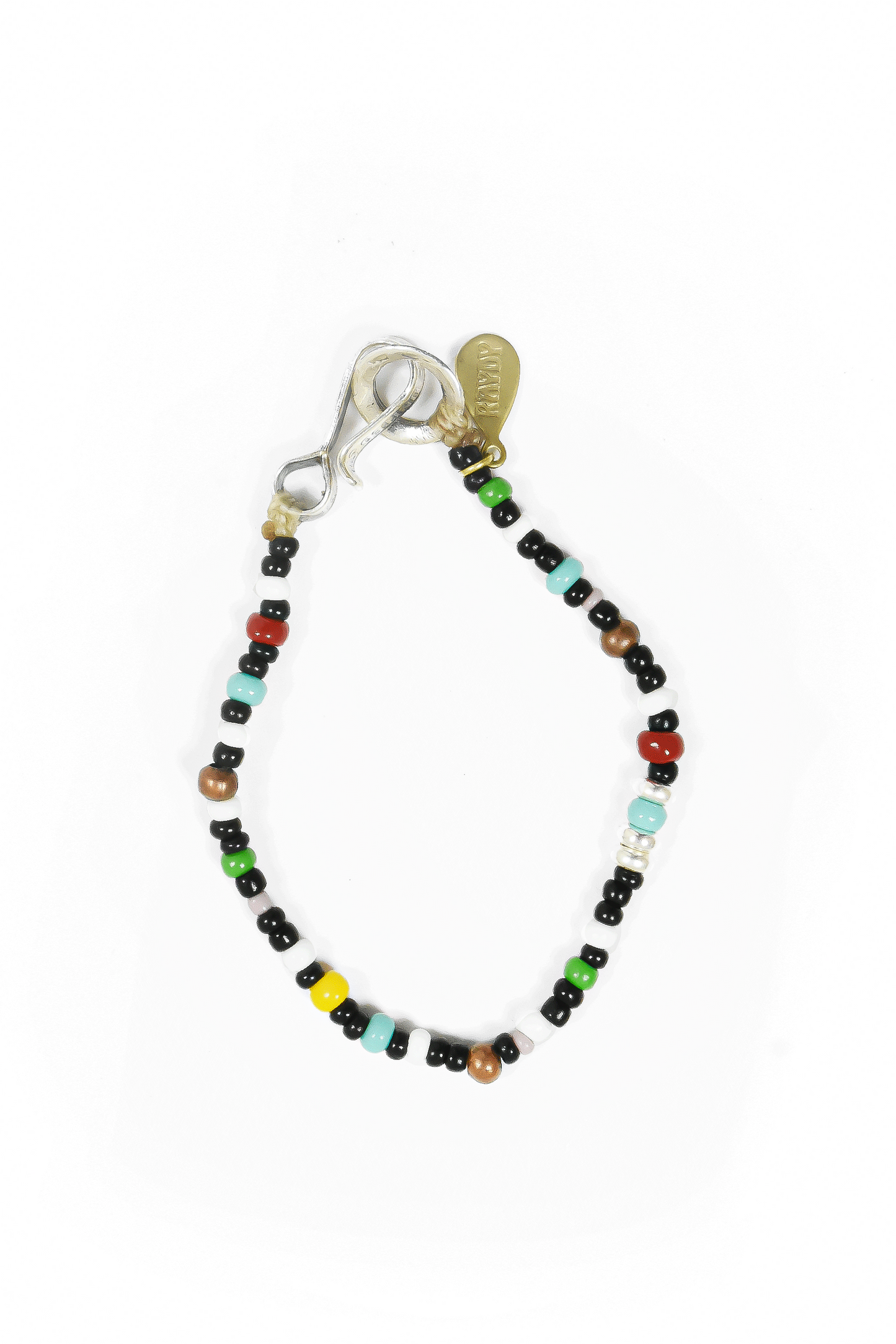 Murano Glass Beads Bracelet  / Full Moon