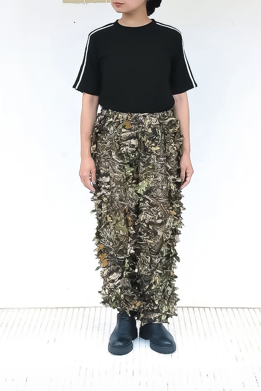 Camouflage Flange Pants