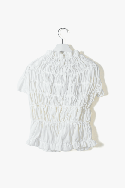 circa make shirring print top(Wt TYPE.2)