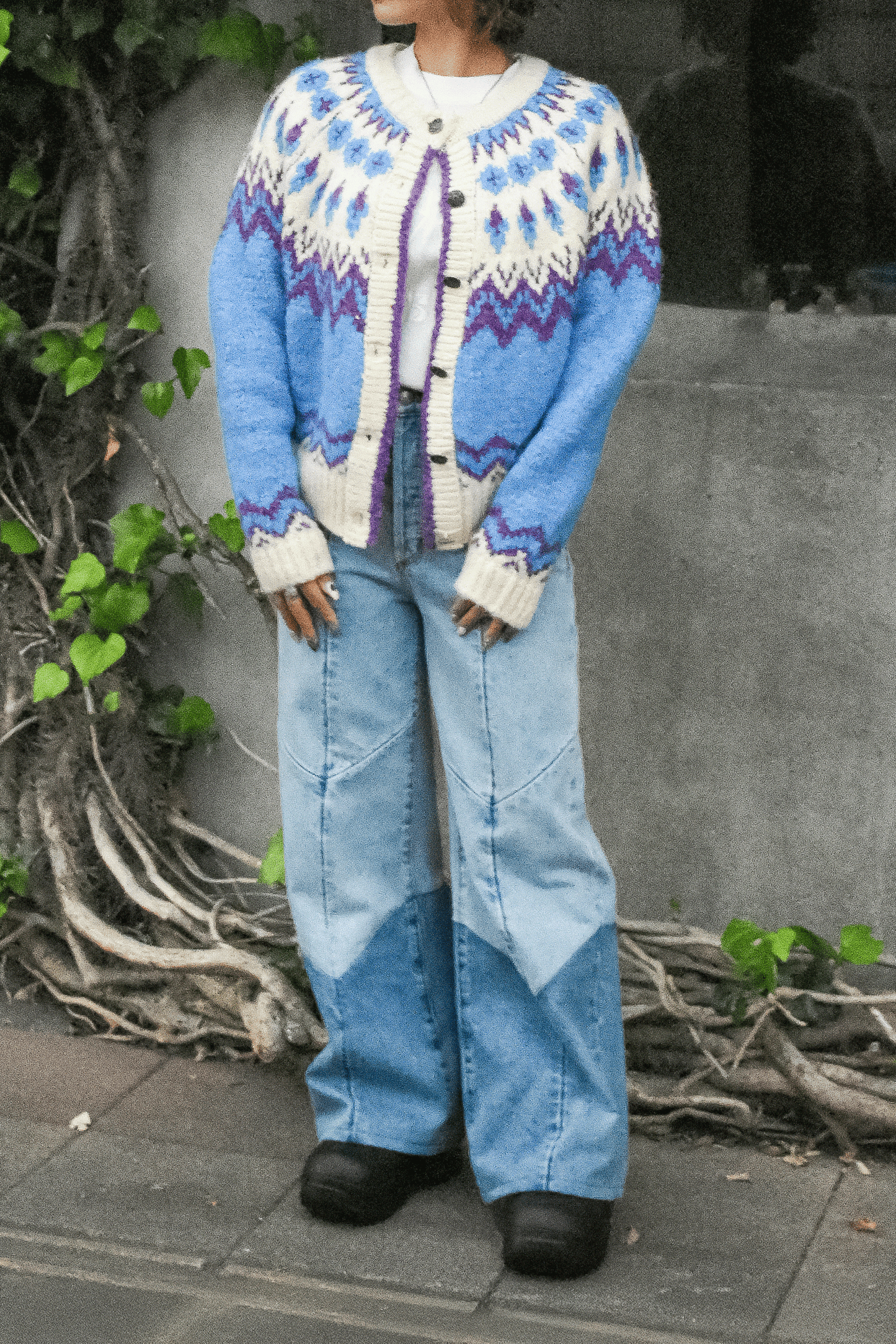 Boucle Nordic Cardigan