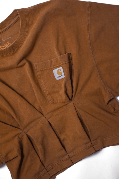 Vintage Remake US Men's Crop top Tee #51