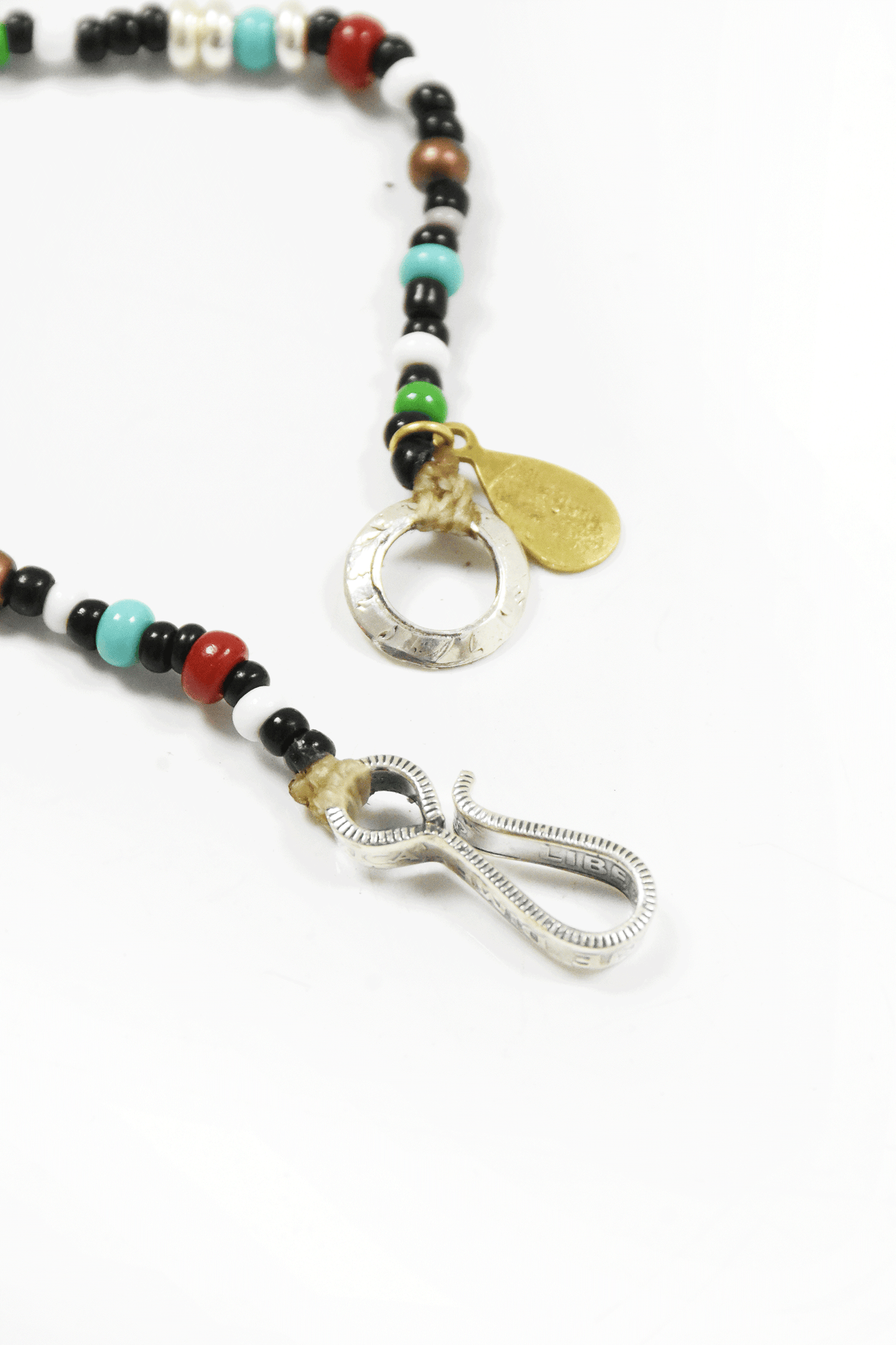 Murano Glass Beads Bracelet  / Full Moon