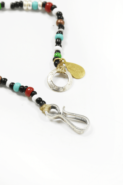 Murano Glass Beads Bracelet  / Full Moon