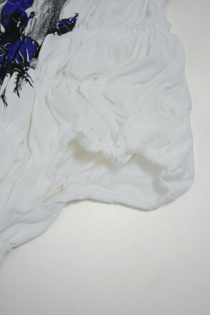 circa make shirring print top(Wt TYPE.2)