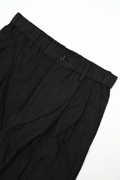 Relaxed Twill Tuck Pants