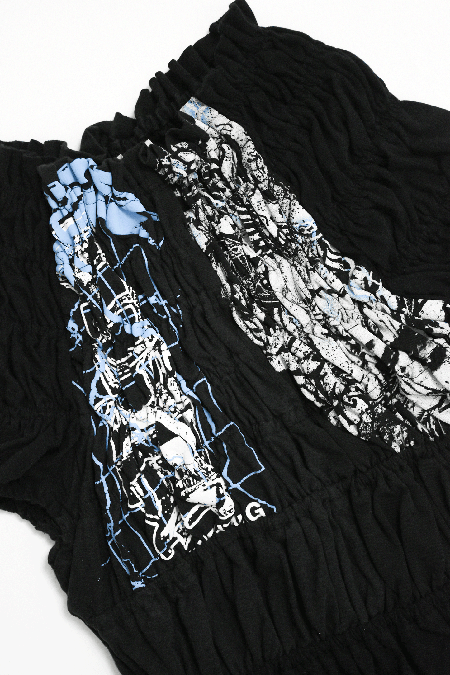 circa make shirring print top