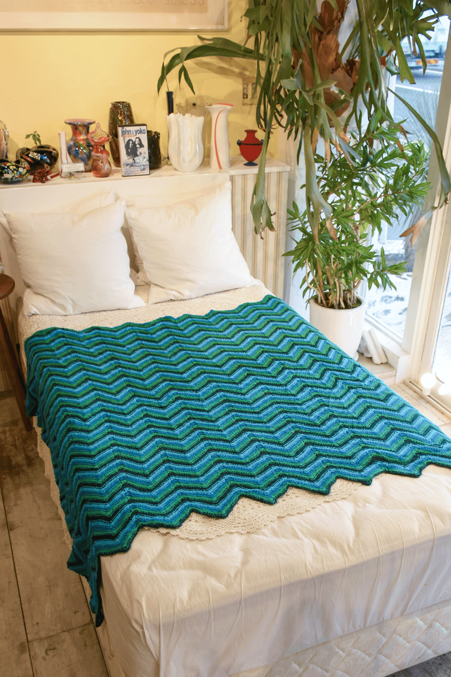 Vintage Crochet Rug No.4