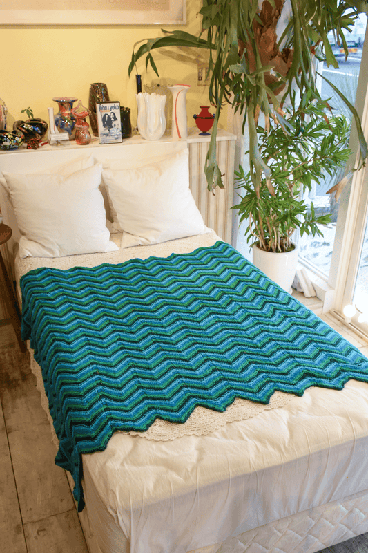 Vintage Crochet Rug No.4