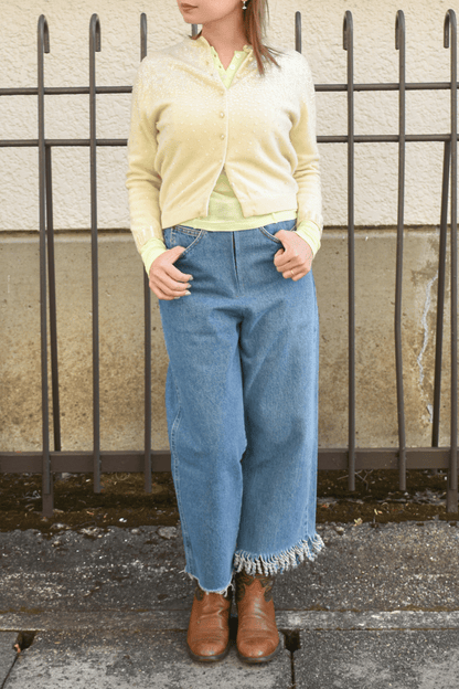 Antique beaded cardigan
