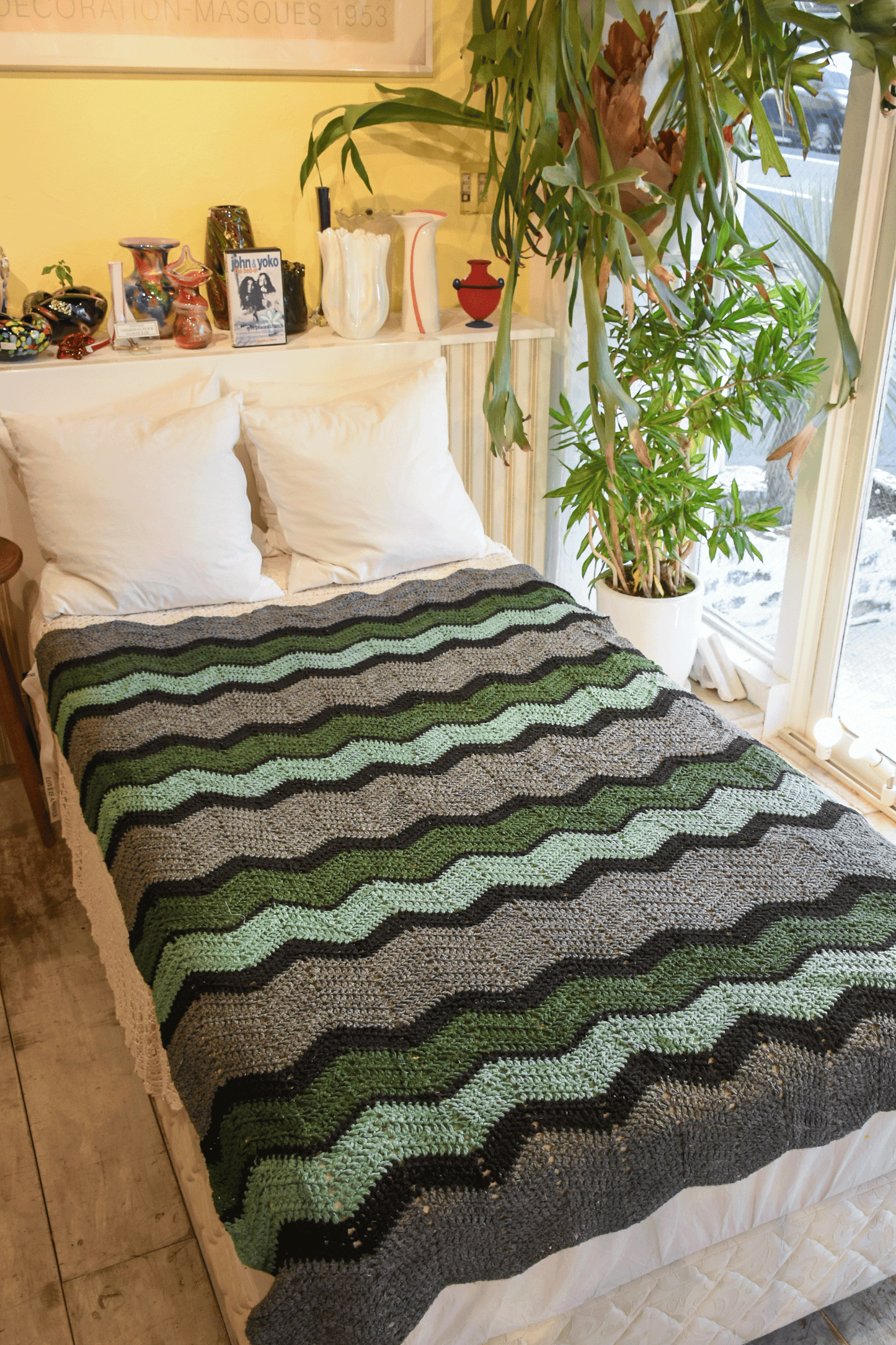 Vintage Crochet Rug No.3