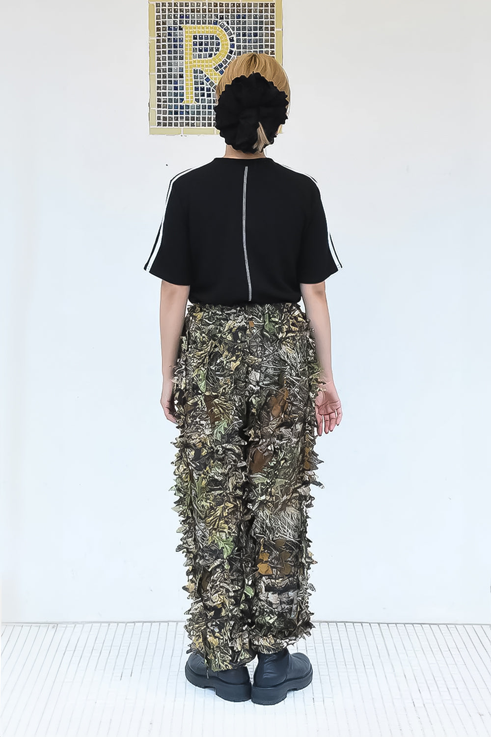 Camouflage Flange Pants