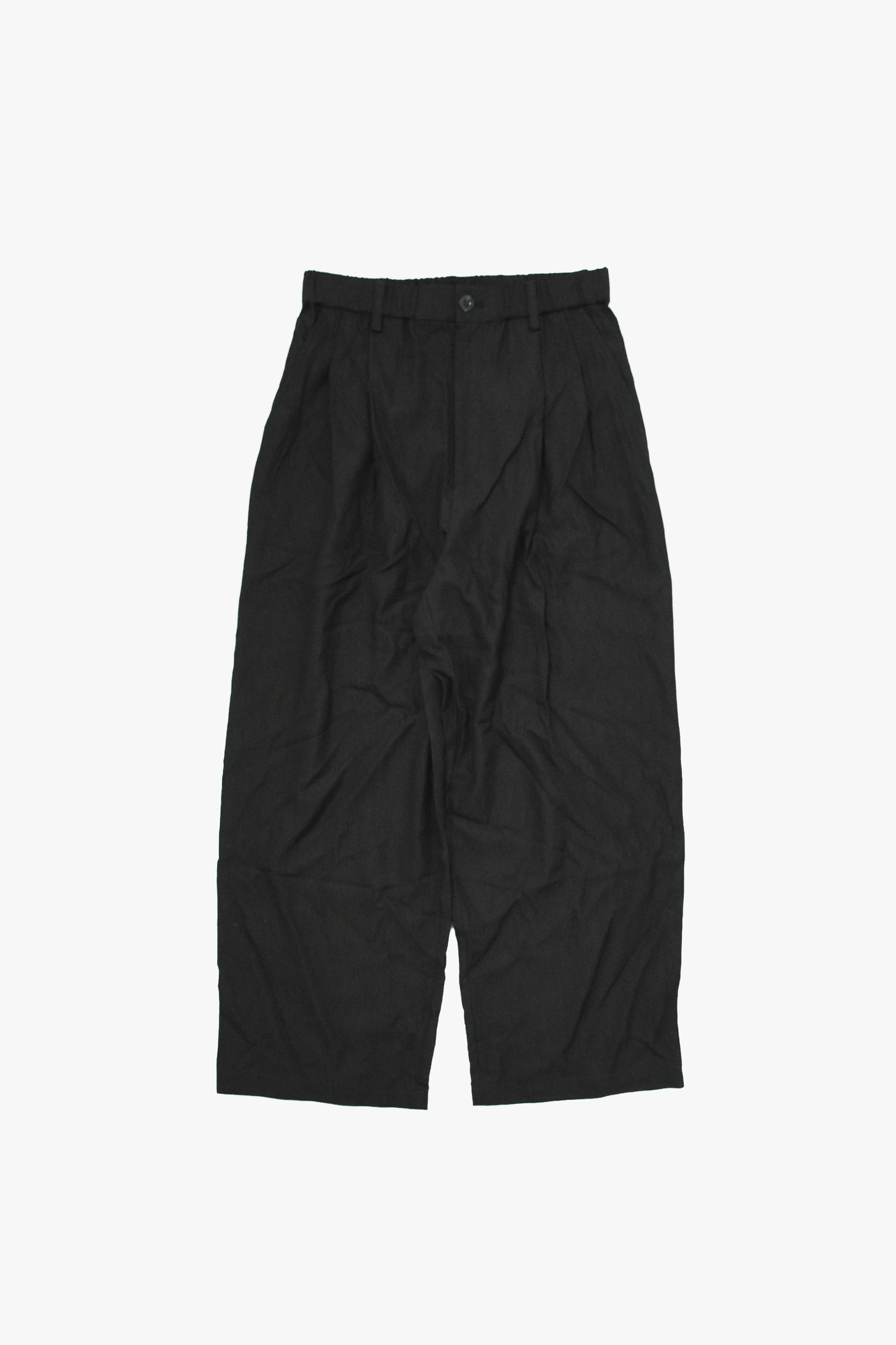 Relaxed Twill Tuck Pants