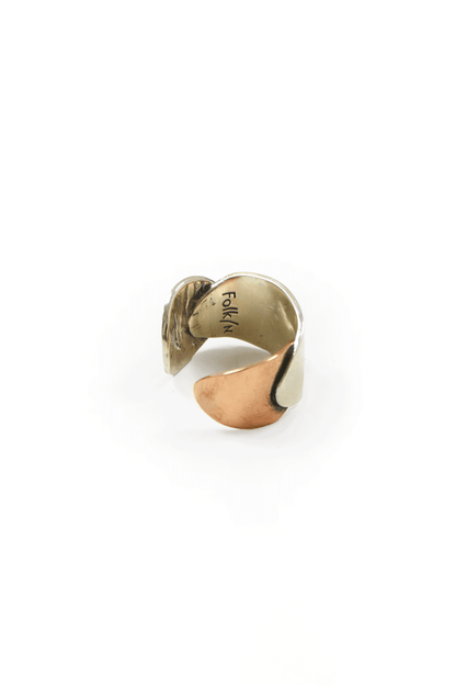 Flat Coin Ring /H-160