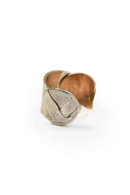 Flat Coin Ring /H-160