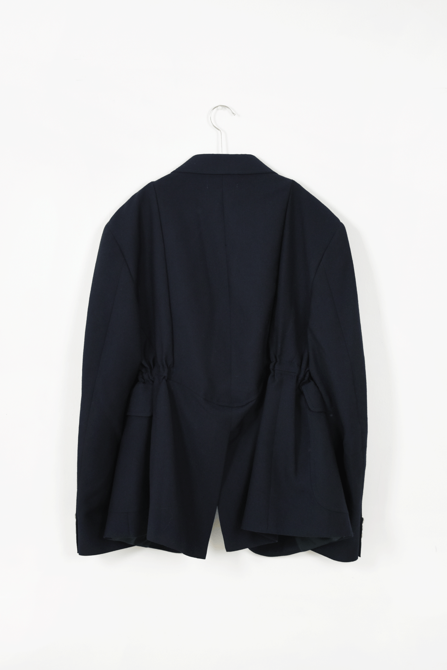 circa make v shape navy blazer jacket