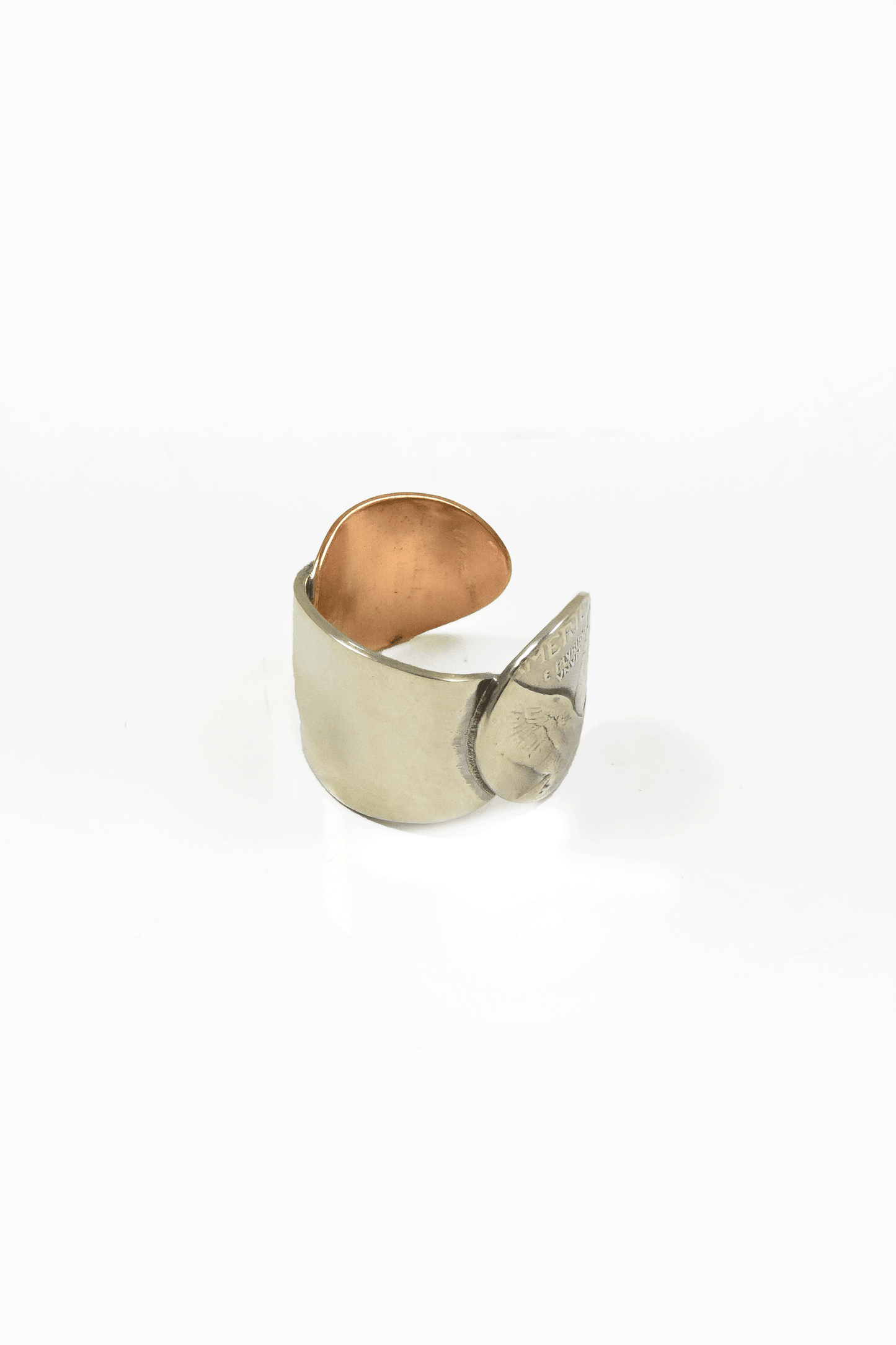 Flat Coin Ring /H-160