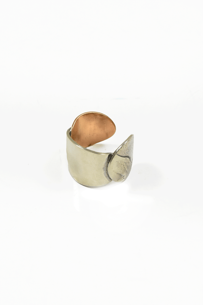 Flat Coin Ring /H-160