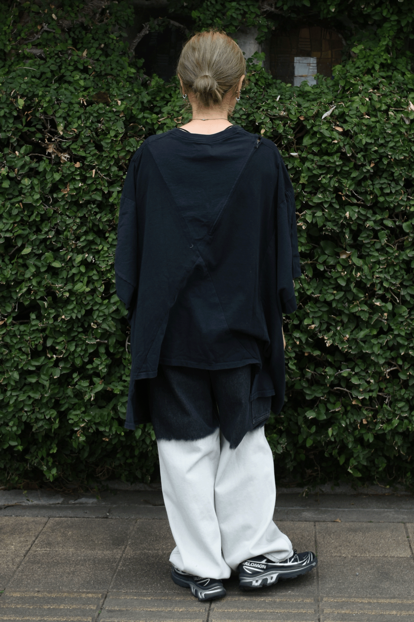 circa make cross cutback wide print top