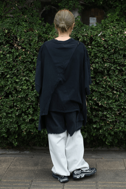 circa make cross cutback wide print top