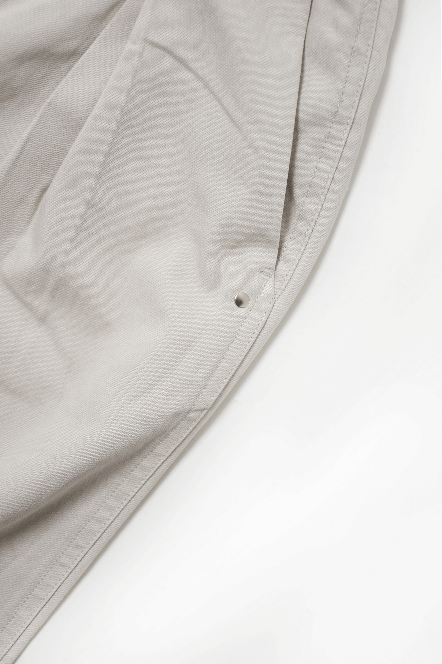 High-waisted washed pants