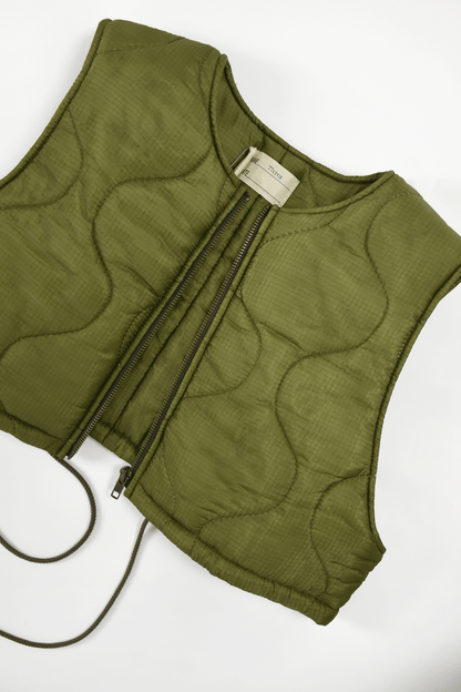 circa make quilting liner double face vest