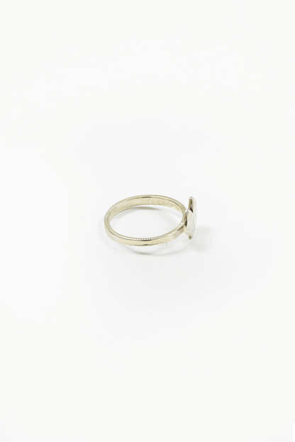 Heart Coin Ring /H-104