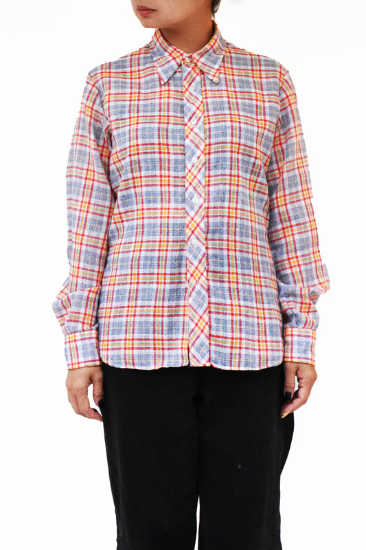 Plaid Textile Shirt