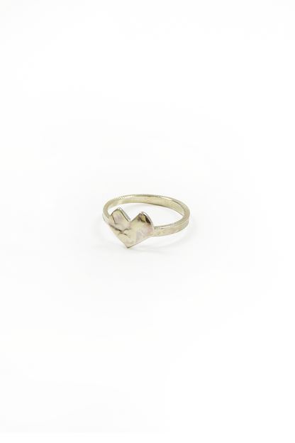 Heart Coin Ring /H-104