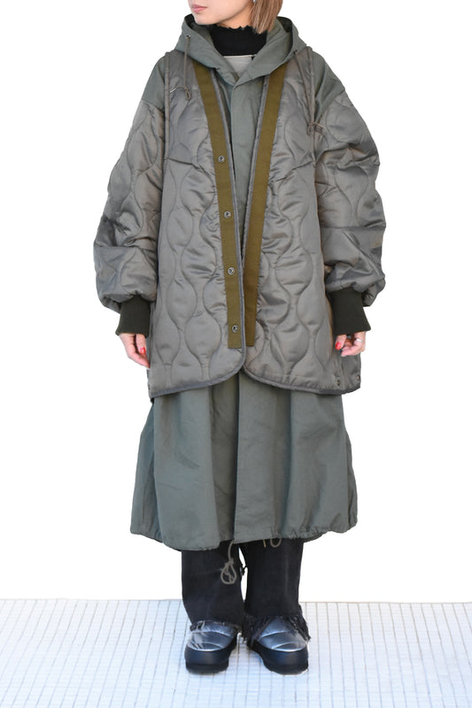 RAYDY×77circa / circa make layered m-51 coat