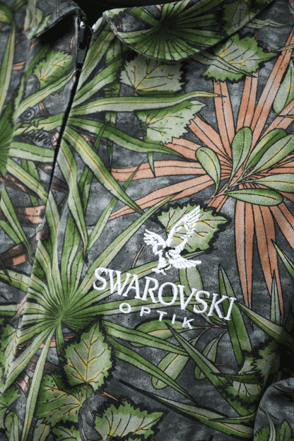 Vintage"Swarovski"Real tree camo blouson