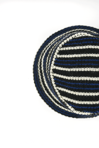 Rib Multi Border Straight Bucket Hat