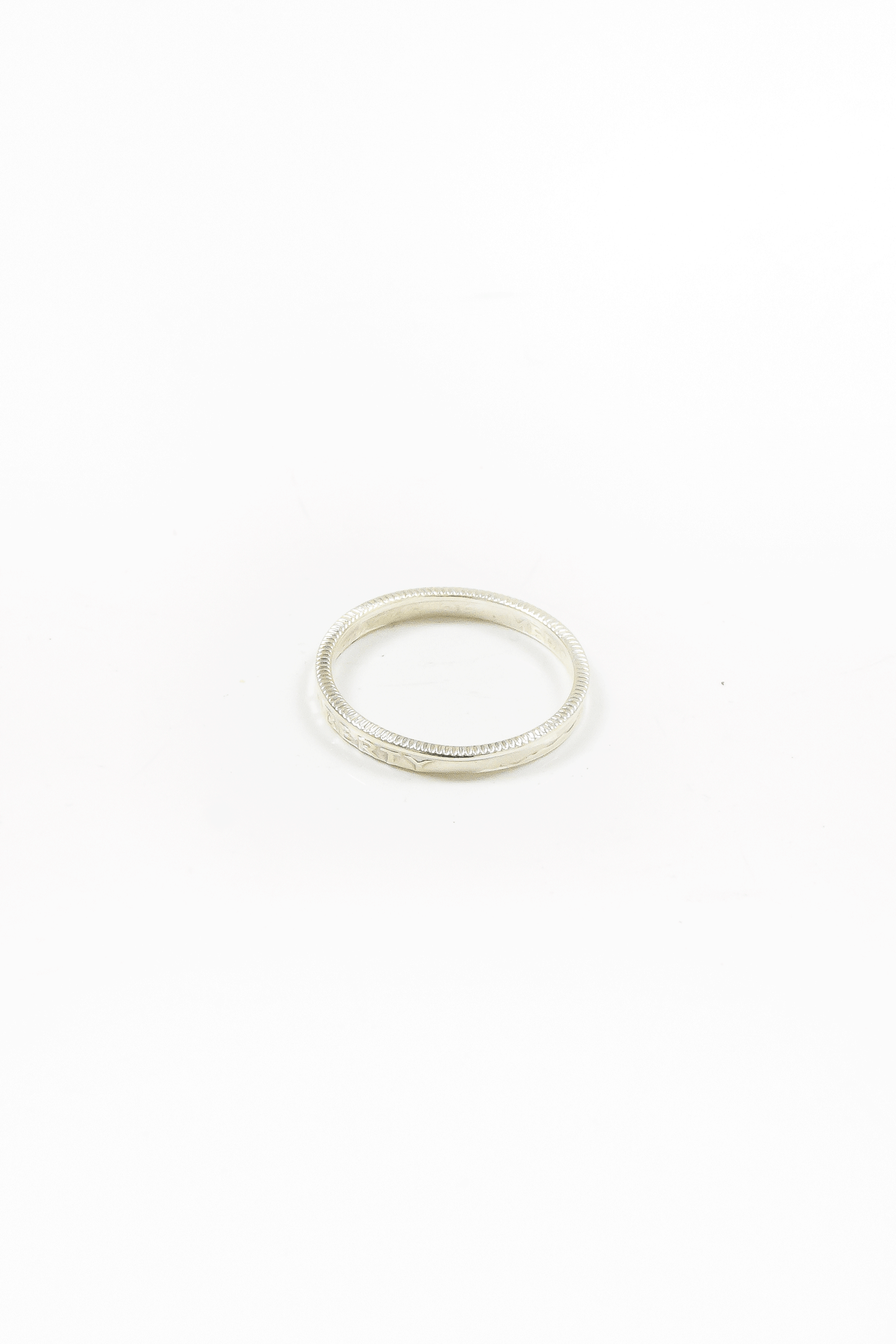 Raw Coin Ring /H-098