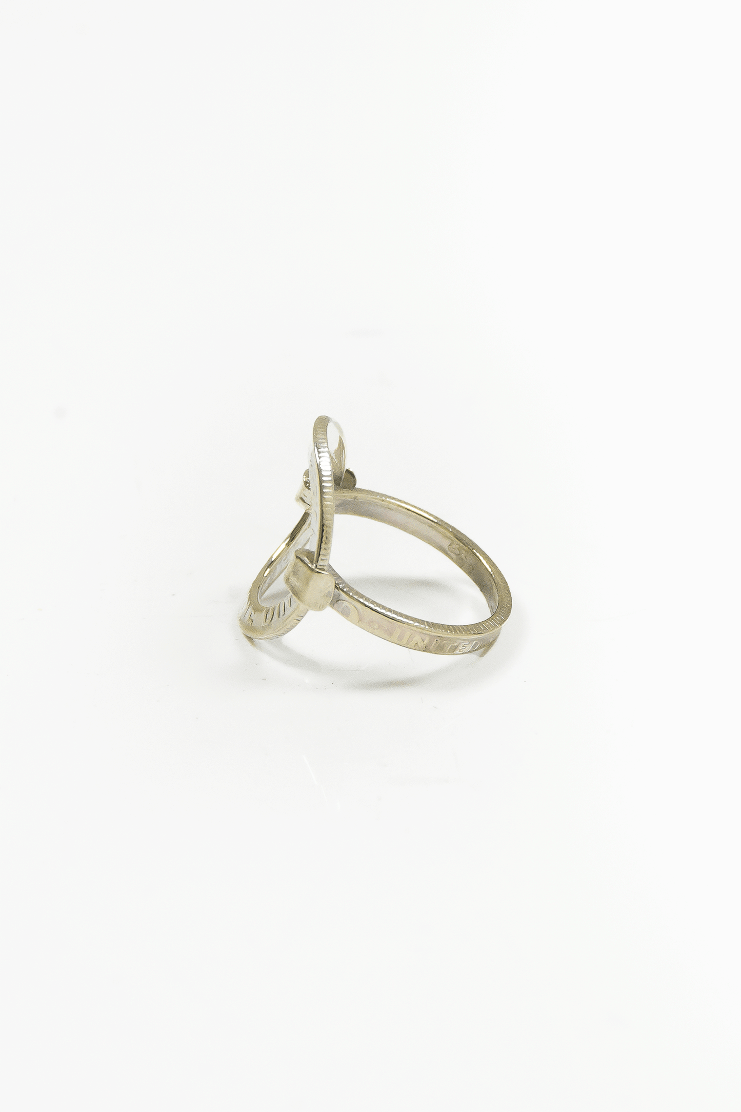 Cut-out Coin Ring /H-006