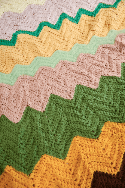 Vintage Crochet Rug No.5