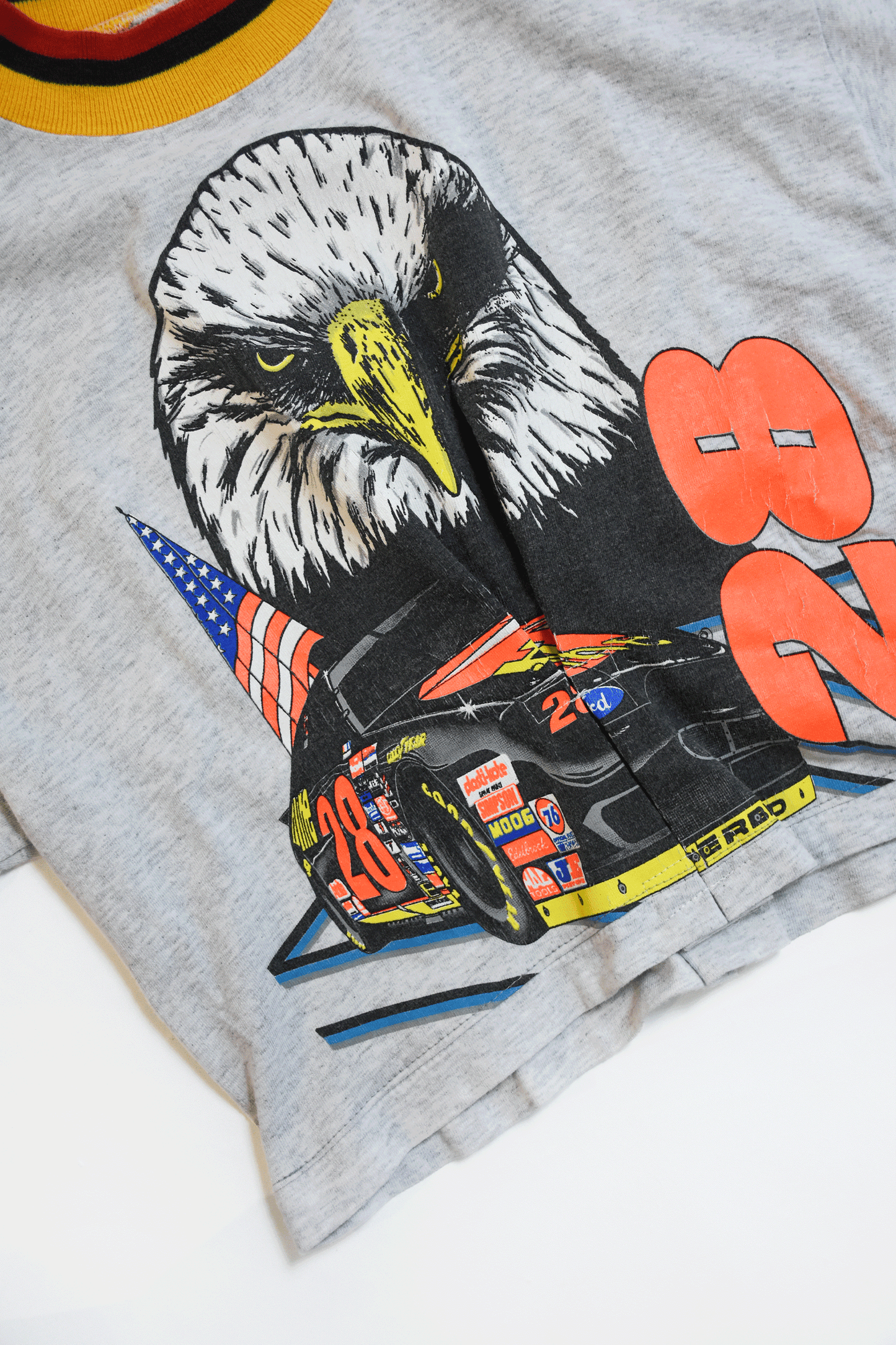 Vintage Remake US Men's Racing Tee #12