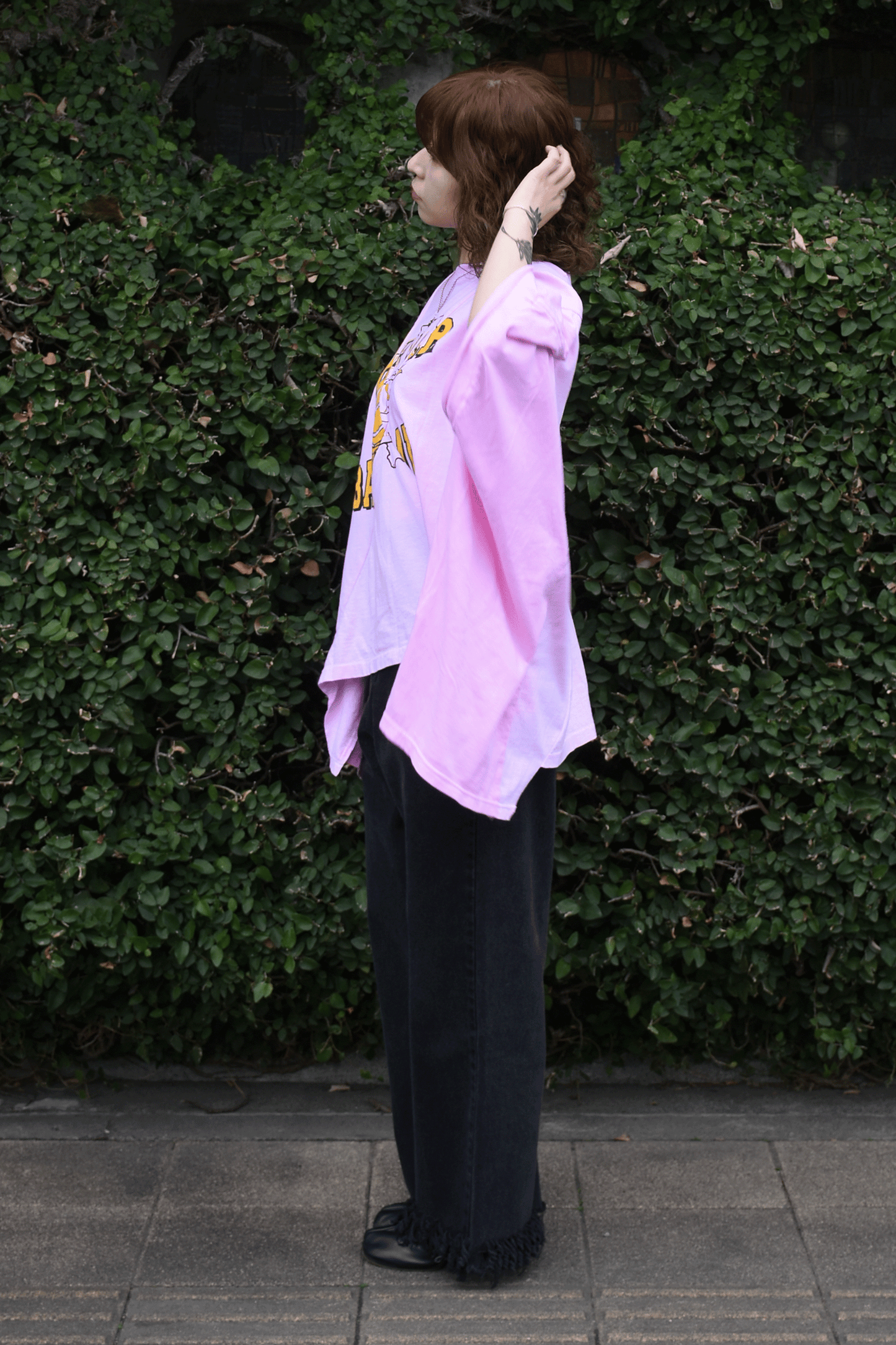 circa make cross cutback wide print top