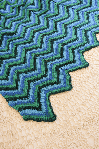 Vintage Crochet Rug No.4