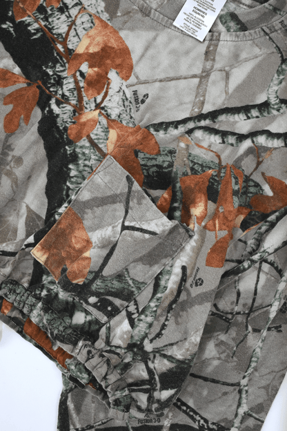 Vintage Remake Crop Top US Real Tree Long Tee”4type”