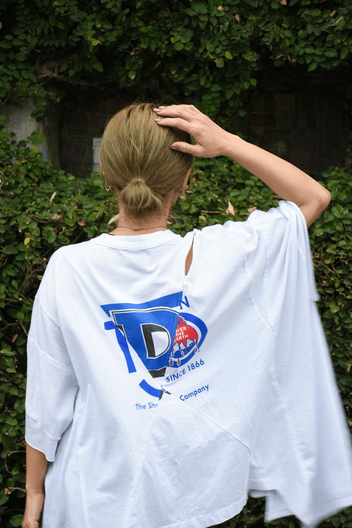 circa make cross cutback wide print top