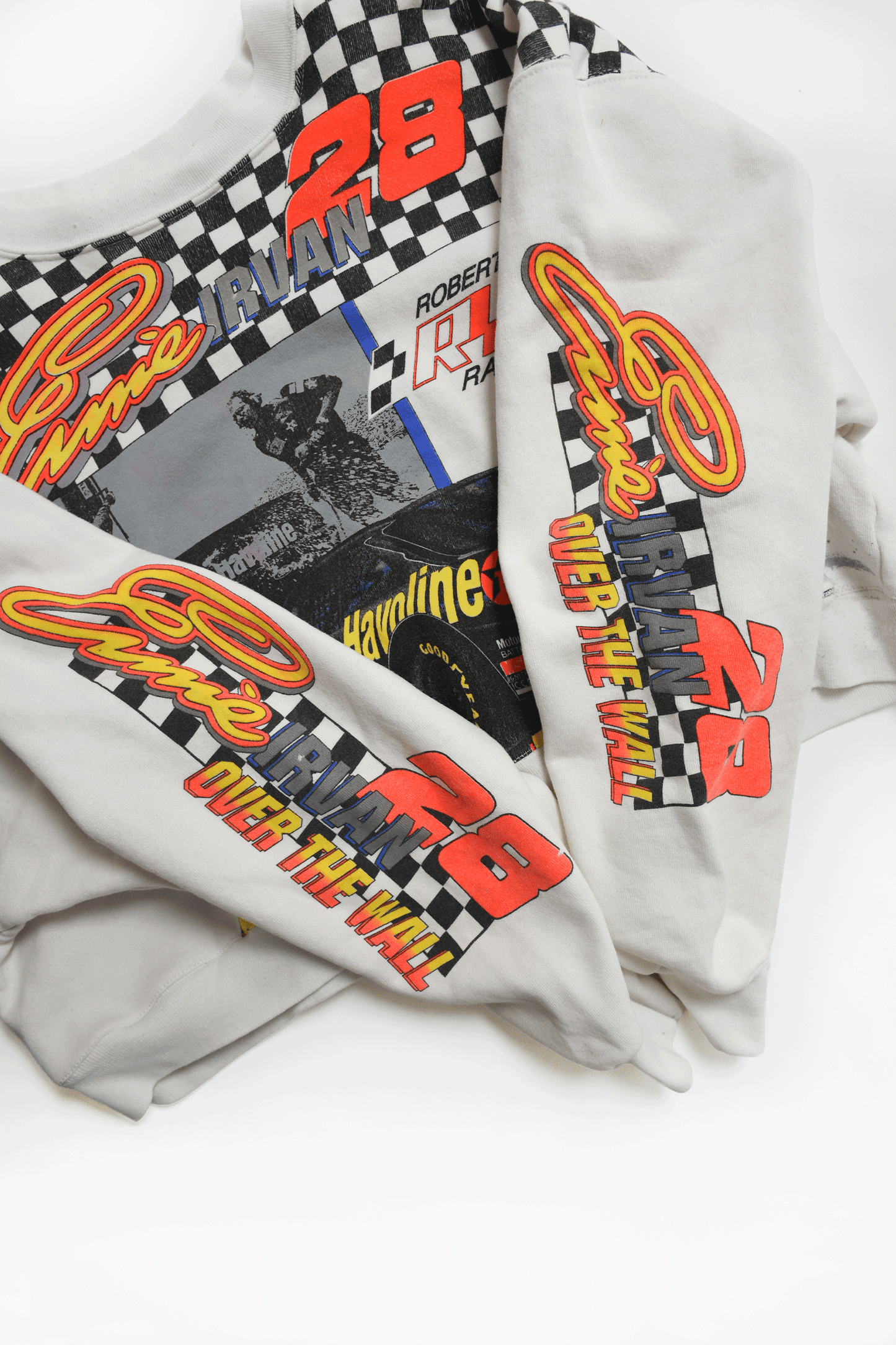 Vintage Remake US Men's racing Crop top Sweat #2