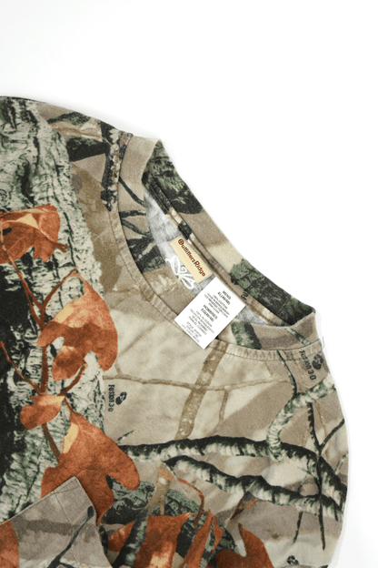 Vintage Remake Crop Top US Real Tree Long Tee”4type”